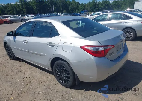 2015 Toyota Corolla L/Le/Le Pls/Prm/S/S Pls из США, поврежденный, VIN 2T1BURHE1FC422083